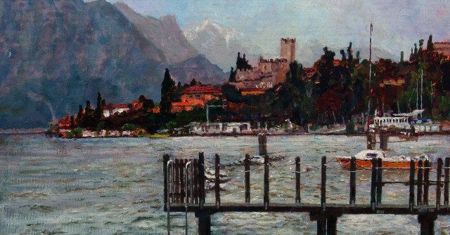 LSG - Malcesine, Lake Garda - Acrylic on Canvas