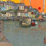 Seagull's view of Brixham Harbour