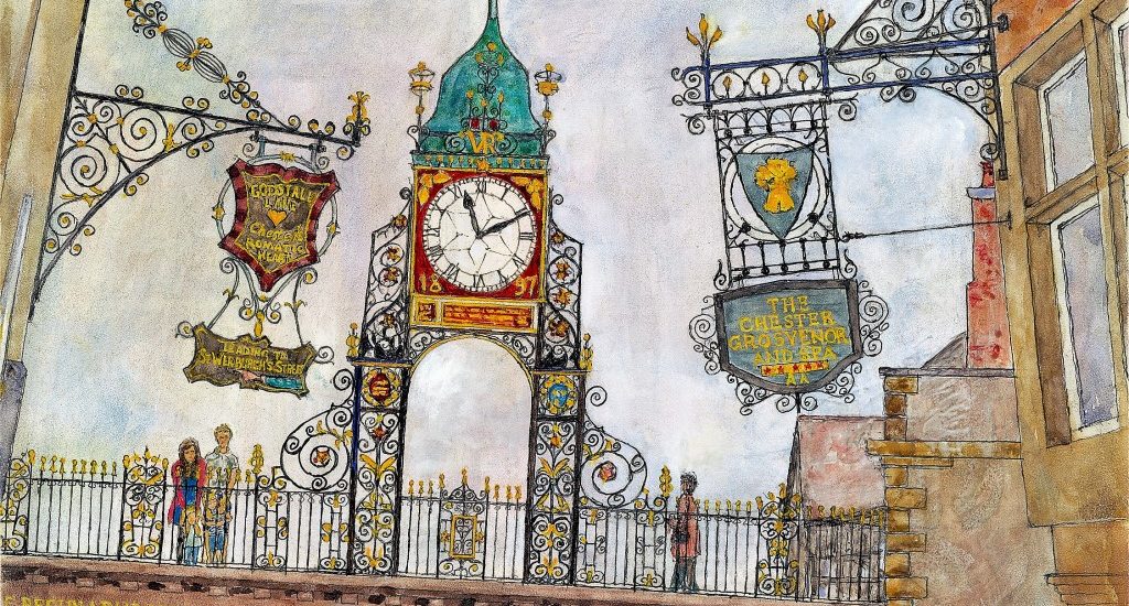 Wrought Iron work, Eastgate St