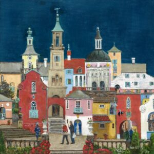 Portmeirion - Architectural Elevations and Roofs.